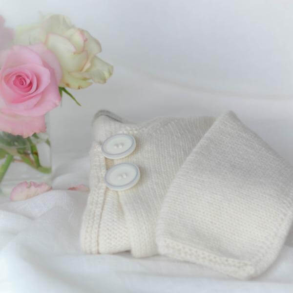 Folded natural brunch jacket