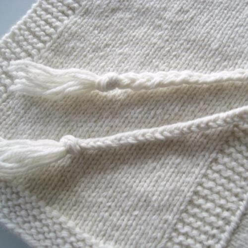 kids poncho with tassel