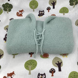 Mint baby hoodie