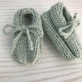 Mint baby loafers