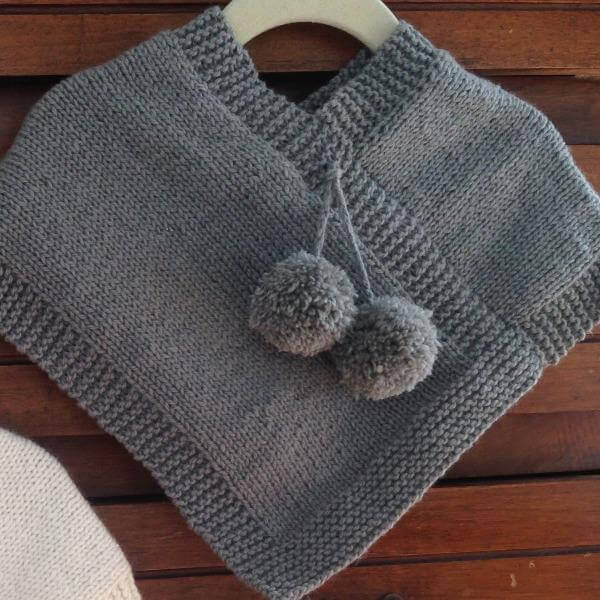 Mushroom baby ponchos