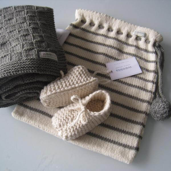 Natural and mushroom pj bag