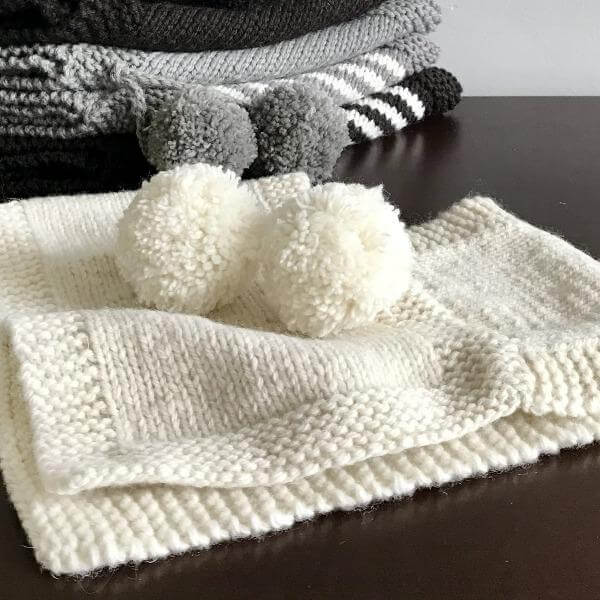 Natural baby ponchos