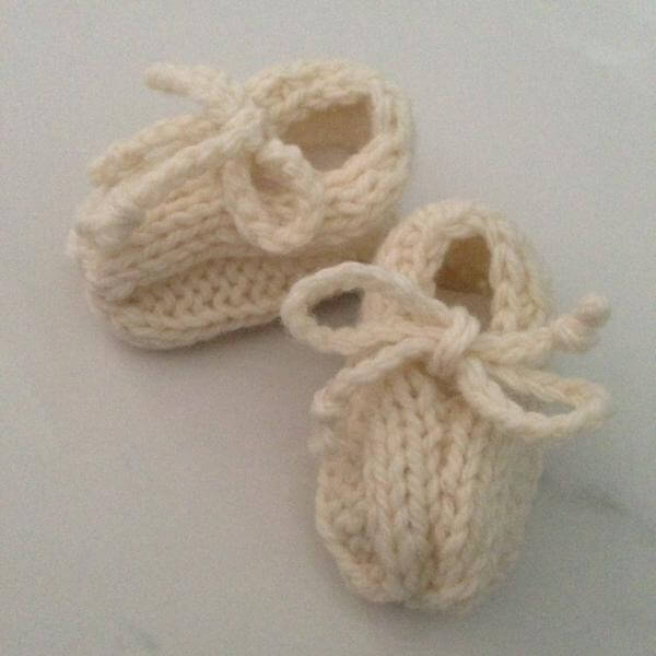 Natural premature booties