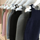 Navy knitted baby dress