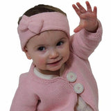 Pink baby headbands