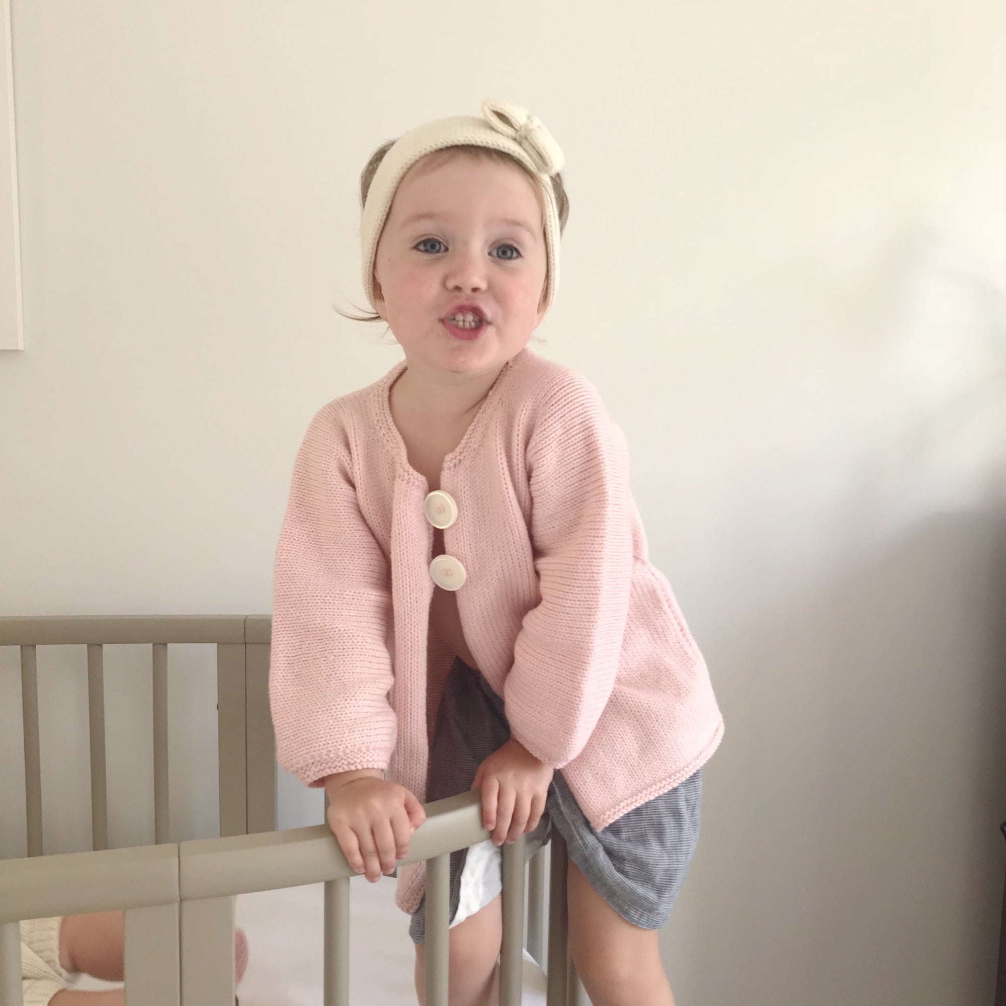 Pink brunch jacket