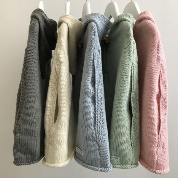 Powder blue baby capes