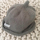 premature beanie in mushroom
